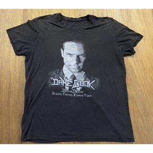 Dane Cook Isolated Incident Comedy Tour Two Sided Graphic Tee Black Large 2009